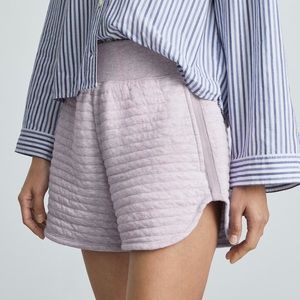 Everlane Organic Cotton Quilted Lounge Shorts Medium